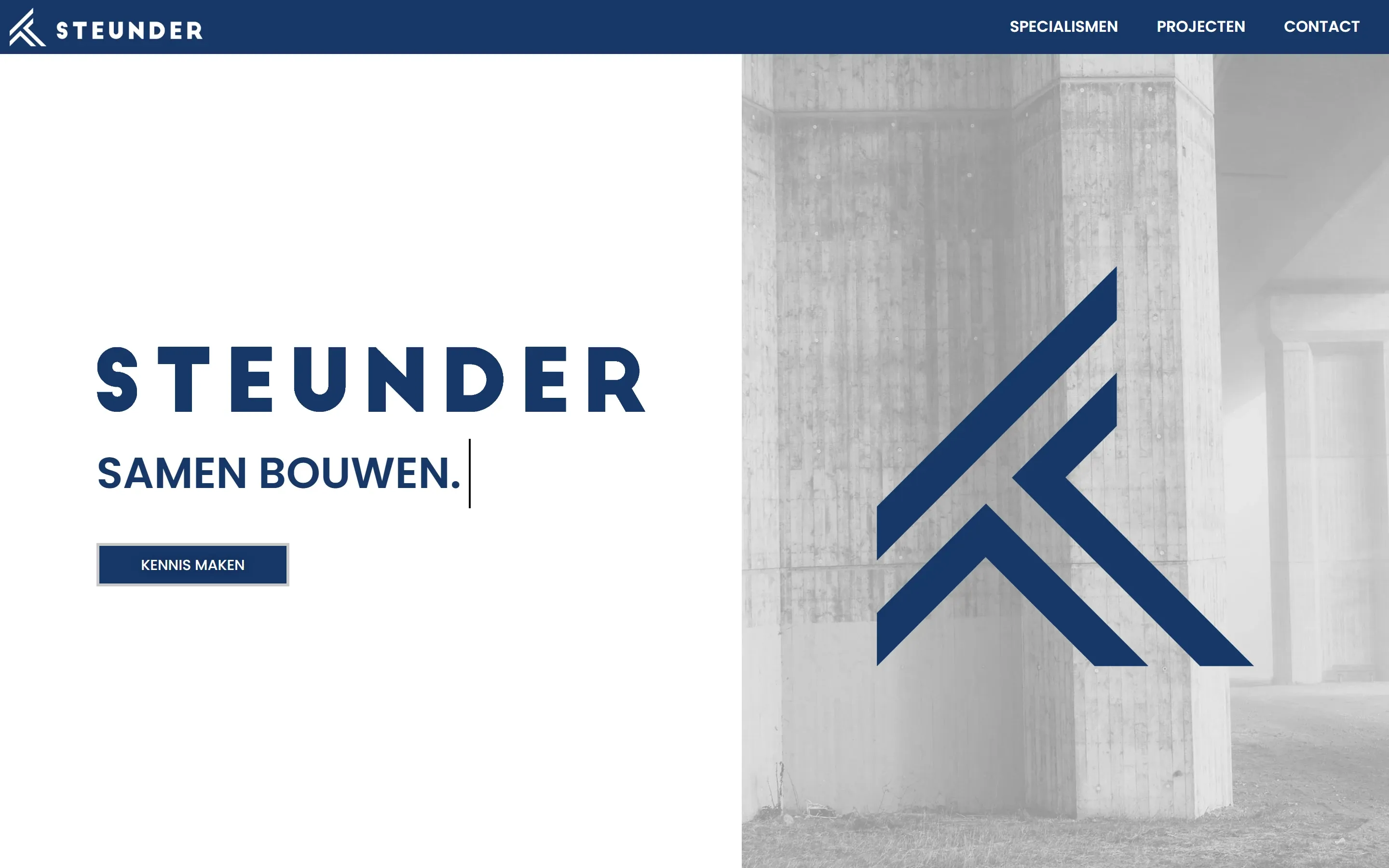 Steunder: Strakke one-pager voor netwerk-gedreven specialist