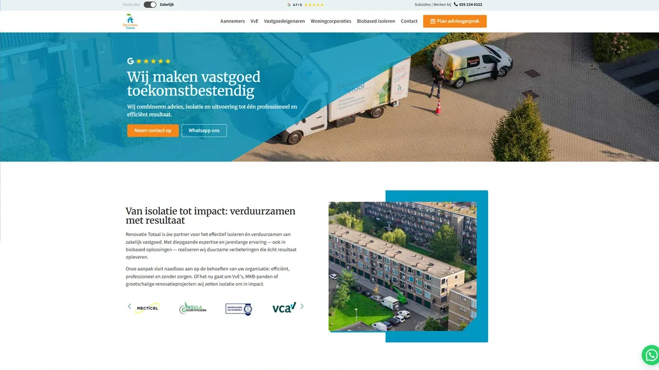 Voorbeeld van een lokale SEO-case in de regio Utrecht