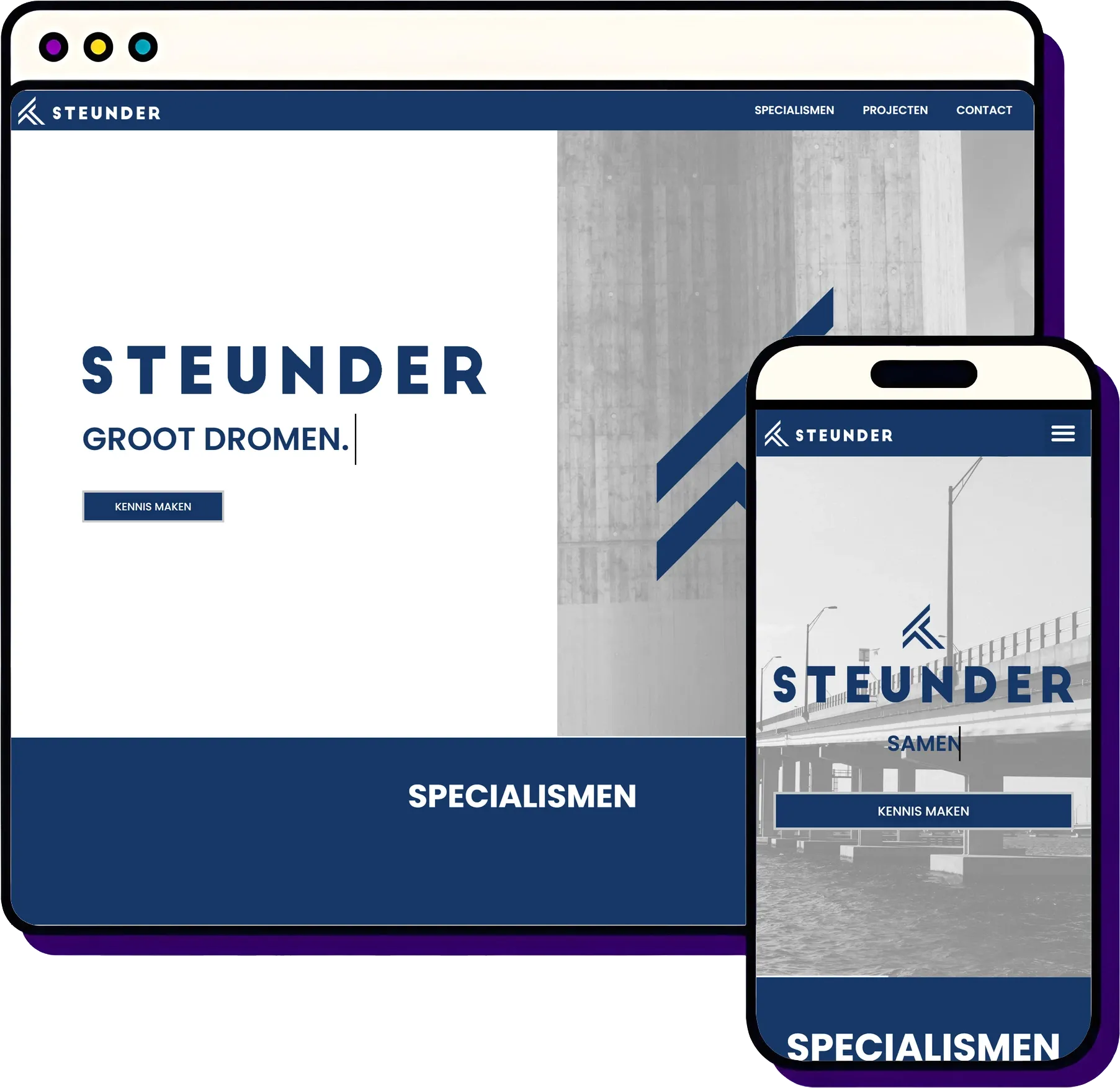 Steunder: Strakke one-pager voor netwerk-gedreven specialist