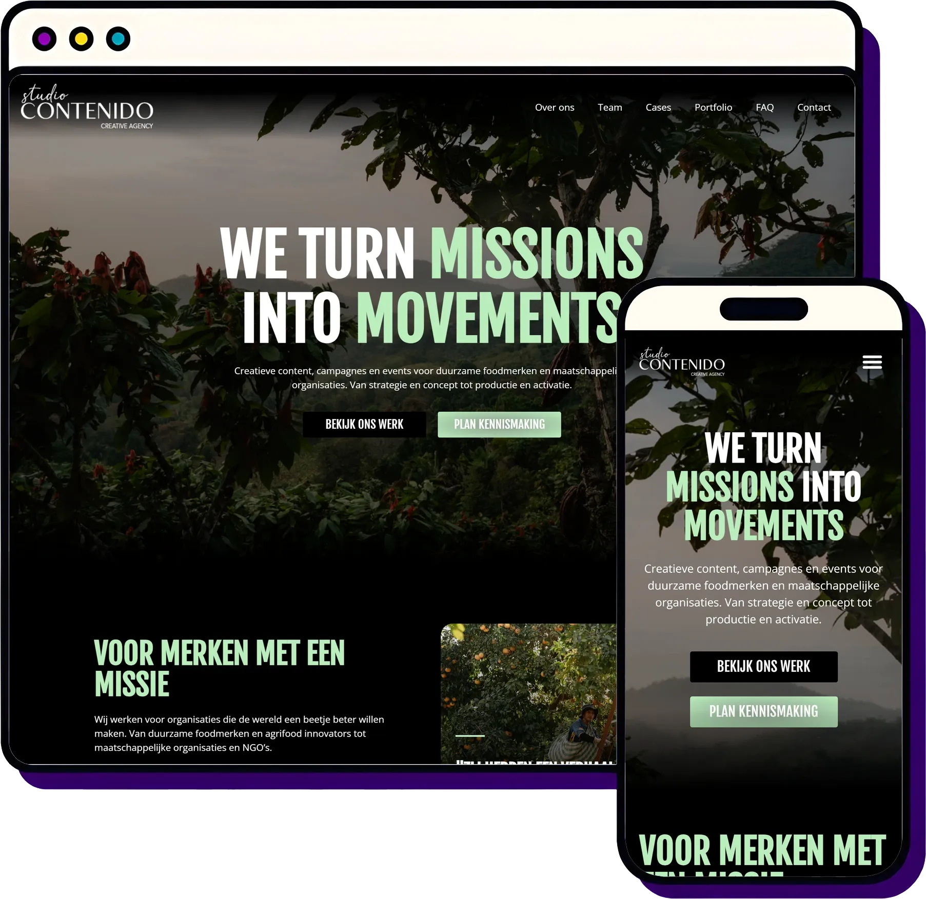 Studio Contenido: Nieuwe site voor een Utrechts content-collectief