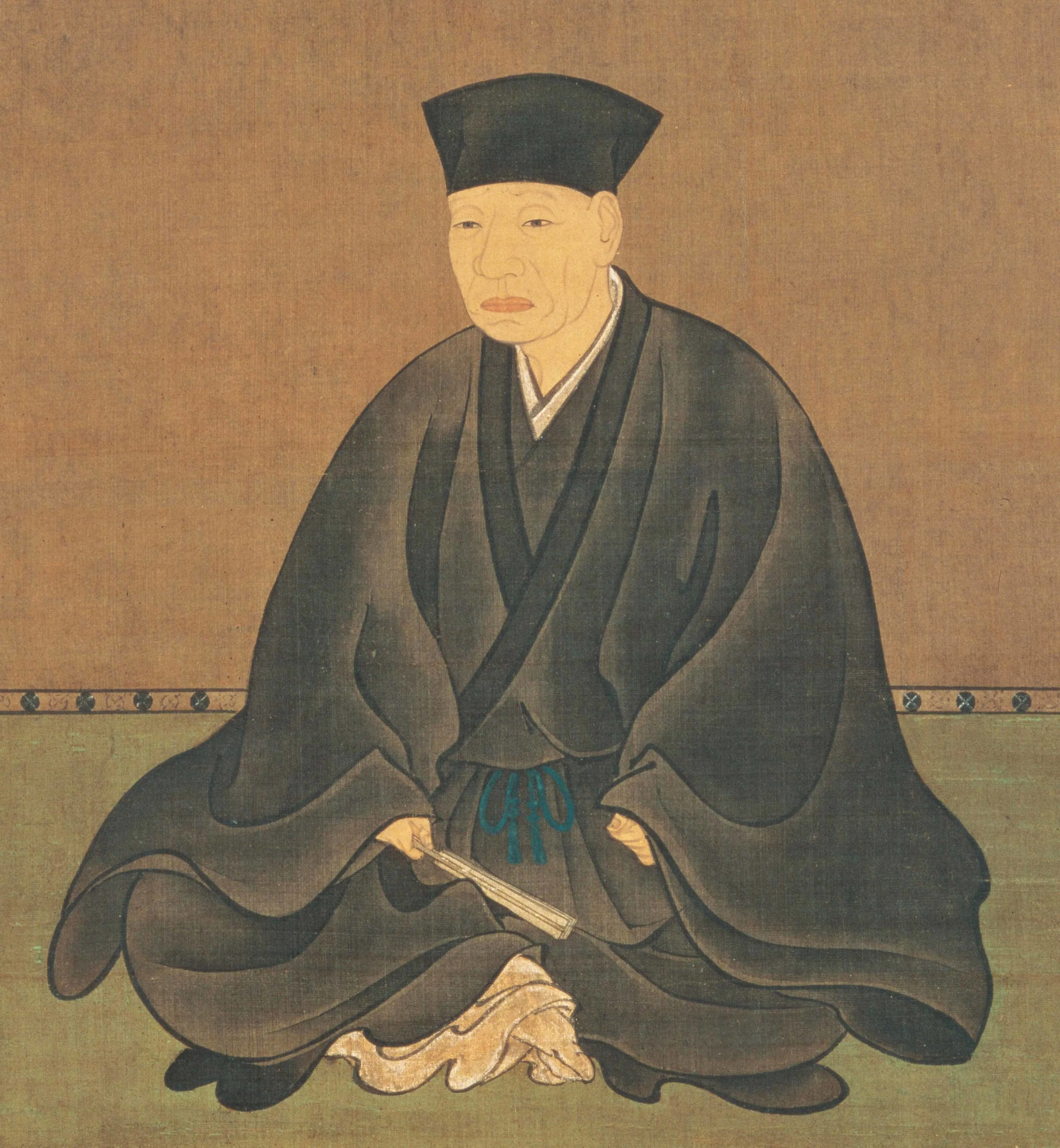 Portret van Sen no Rikyū